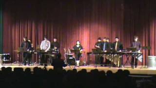 SRHS Percussion Ensemble  Guiro Hero [upl. by Eerrahs]