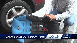 Consumer Reports Items you shouldnt buy at garage sales [upl. by Jaco]