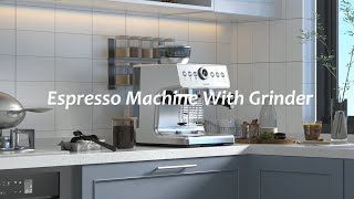 Empstorm® Semiautomatic espresso machine EM21M [upl. by Nolitta767]