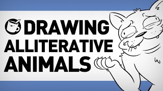 Drawing Alliterative Animals [upl. by Haerb]