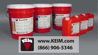 KEIM Silicate Mineral Paint what it is and how it works [upl. by Neomah]