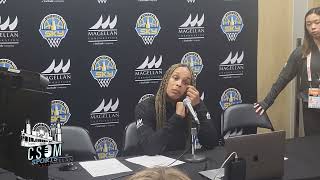 Chicago Sky Postgame Teresa Weatherspoon 6124 [upl. by Aisad]