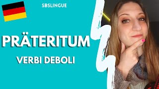 Tedesco  PRÄTERITUM dei verbi deboli  Step by Step Lingue [upl. by Hanford]