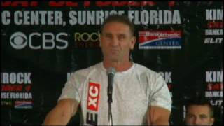 Ken Shamrock vs Kimbo Slice MMA Presser [upl. by Shaylyn]