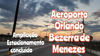 Aeroporto de Juazeiro do Norte Ampliação do estacionamento concluído ✔️ Veja como ficou [upl. by Ilrebma]