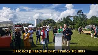 Fête des plantes sur le parc Franck Delmas [upl. by Ecinuahs]