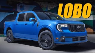 2025 Ford Maverick Lobo Is A Street Truck Begging For More Power [upl. by Goldshlag]