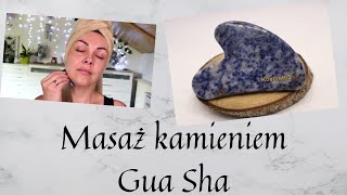 Masaż twarzy kamieniem Gua Sha [upl. by Eilyak]