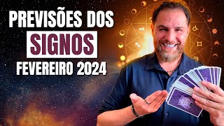 PREVISÕES DOS SIGNOS PARA FEVEREIRO 2024 E TAROT RESPONDE  Daniel Atalla [upl. by Joon]