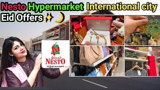 My Shopping at Nesto Hypermarket International city Dubai  Eid offers in Nesto hypermarket [upl. by Ruvolo677]