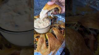 Chopped Cheese Ring foryou foodie choppedcheese budgetmeals [upl. by Ahsiea724]