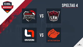 ATN vs ERN amp DIV vs PKD  ESL Meisterschaft 2020  CSGO  Season 2  Gruppe AB [upl. by Somar470]