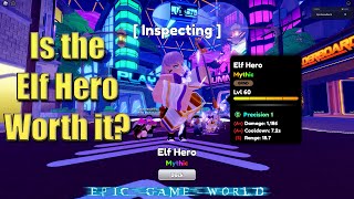 Elf Wizardess Evo and Showcase Anime Defenders Roblox [upl. by Uta]