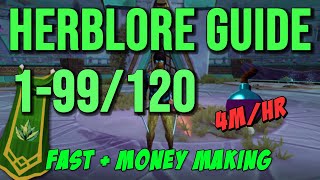 199120 Herblore Guide 2022  Profitable amp Fast Methods RS3 OUTDATED [upl. by Aihsoj]