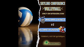 VOLLEYBALL SPECIAL COVERAGE Mazama Vikings vs Klamath Union Pelicans  October 1st 2024 [upl. by Astrid]