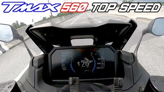 TMAX 560 2023 Top speed and 0100 All Stock เดิมๆ ได้เท่าไร [upl. by Neeroc298]