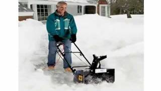 Electric Snow Blowers Reviews Snow Joe SJ621 Electric Snow Blower [upl. by Boehmer561]