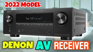 Top 3 Denon AV Receivers 2022 Model  Denon New AV Receiver Reviews [upl. by Ymmac604]