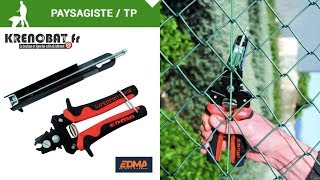 Agrafeuse manuelle à grillage avec chargeur 2022 Top Graf®  Edma [upl. by Elman]