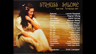 Strauss Salome Rysanek Bailey Ulfung Varnay Leinsdorf NY 12 February 1977 [upl. by Darken622]