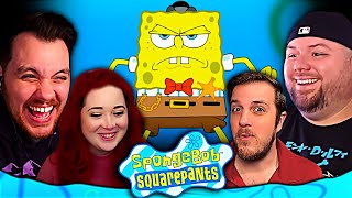 We Watched Spongebob Season 5 Episode 15 amp 16 For The FIRST TIME Group REACTION [upl. by Shewmaker980]