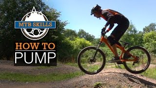 How To Pump  MTB Skills [upl. by Anniroc]