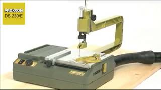 PROXXON Scroll saw DS 230E [upl. by Demetri371]