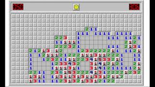 MineSweeper PC Game  Expert Level Longplay [upl. by Nofets]