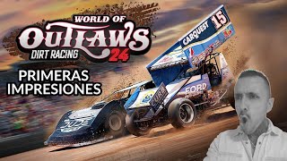 El manejo de este juego es una maravilla Primeros minutos de World of Outlaws 24 [upl. by Aivonas927]