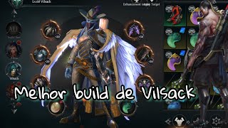 Raziel Dungeon Arena  Melhor build para Vilsack [upl. by Attenhoj]