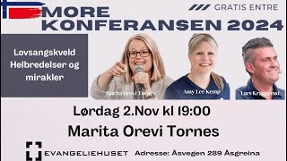 Marita Orevi Tornes taler Lørdag 2nov 2024 under More Konferansen [upl. by Mala]