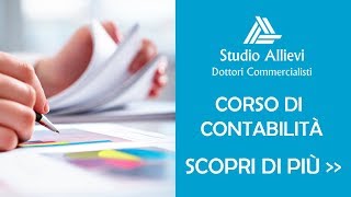 Corso di Contabilità dello Studio Allievi il più diffuso in Italia [upl. by Anirpas768]