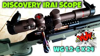 AIRSOFT UNBOXING  DISCOVERY WG 126X24 IRAI SCOPE [upl. by Ellecram267]