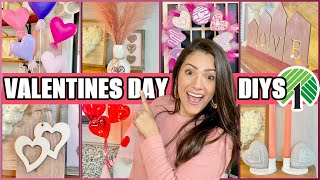 Dollar Tree VALENTINES DAY DIYS 2024 💕  DOLLAR TREE HACKS for 2024 [upl. by Dunstan944]