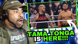 Tama Tonga Arrives and Solo went ROGUE  WWE SMACKDOWN REACTION [upl. by Anaeli]