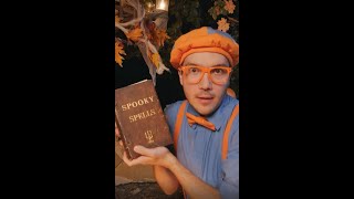 Whats in Blippis spooky spell book🎃 Blippis Spooky Spell Halloween is now streaming on Netflix [upl. by Hardden]