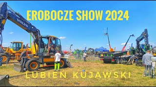 ERobocze show 2024 Lubień Kujawski  Targi maszyn eroboczeshow operator brukarz paving [upl. by Lenoj522]