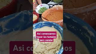 vean como hacer tamales de pollo para vender [upl. by Sinnard]