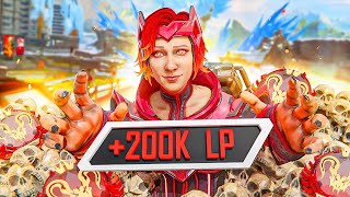 What 200000 LP Looks Like In Predator Ranked Apex Legends [upl. by Ardnola]