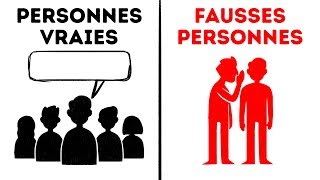 12 Signes qui Montrent que tu es avec une Personne Fausse [upl. by Shatzer63]