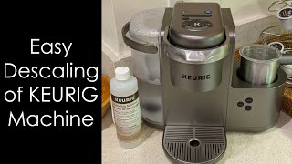 How to Descale and Clean a Keurig KCafe Machine [upl. by Iraam573]