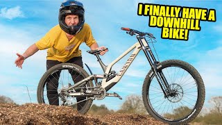 I FINALLY HAVE A DOWNHILL BIKE [upl. by Uoliram]