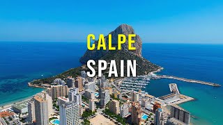 4K Calpe 🇪🇸 Spain  Bicycle Tour January 2024 La Fosa Beach and Arenal Beach [upl. by Garrick460]