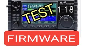 NEW  X6100 FIRMWARE TEST September 2024 v118 [upl. by Tirb1]