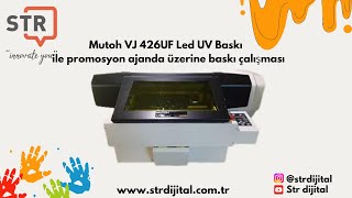 Mutoh VJ 426UF Led UV Baskı Makinesi [upl. by Bibi]