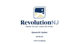 RevolutionNJ Quarterly Meeting October 8 2024 [upl. by Ihculo]