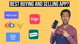 OfferUp vs Letgo vs Facebook Marketplace vs Mercari vs eBay  Best Buying and Selling App [upl. by Gaudette]