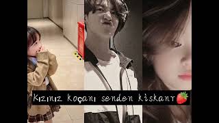 Jungkook ile hayal et Kızınız koçanı senden kiskanr jungkook btsarmy keşfet [upl. by Eserehs]