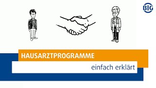 Hausarztprogramme  der Arzt als Vertrauensperson [upl. by Yenetruoc]