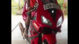 honda cbr bike sri lanka nuwan niroshan [upl. by Rivalee]